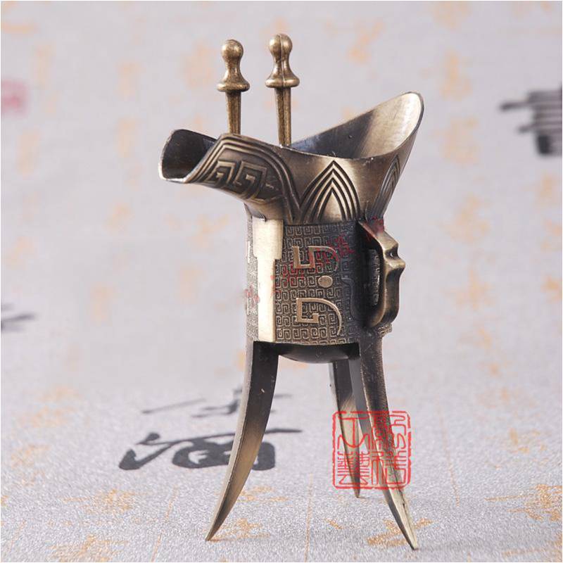 影視道具-青銅鼎、酒杯